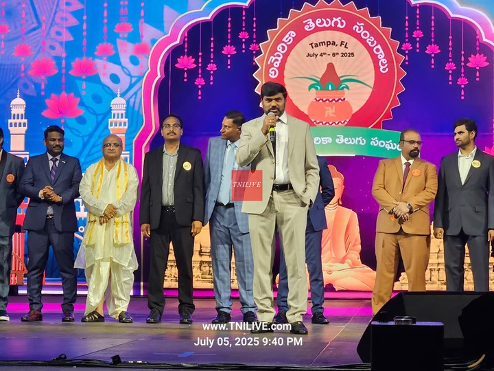 NATS 8th Telugu Sambaralu Tampa Second Day Evening Allu Arjun SriLeela News Gallery