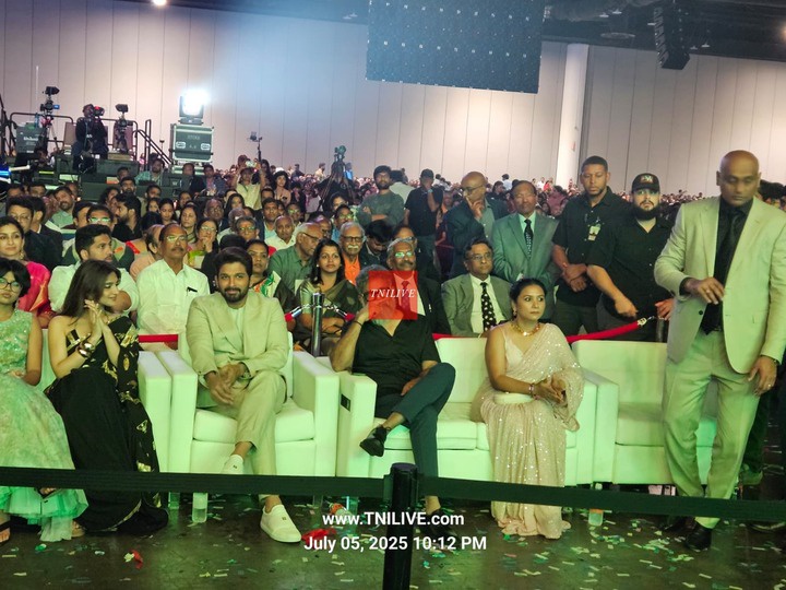 NATS 8th Telugu Sambaralu Tampa Second Day Evening Allu Arjun SriLeela News Gallery