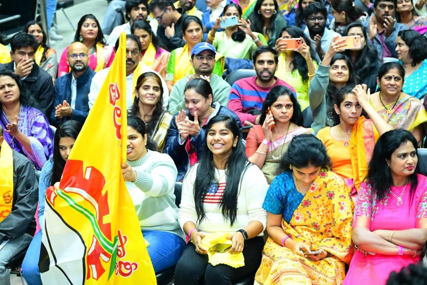 Nara Lokesh Dallas Telugu Diaspora Meeting Dec 2025 Gallery