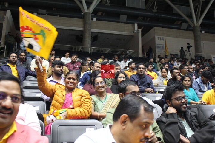 Nara Lokesh Dallas Telugu Diaspora Meeting Dec 2025 Gallery