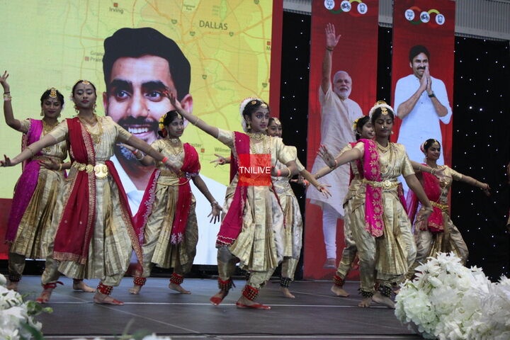 Nara Lokesh Dallas Telugu Diaspora Meeting Dec 2025 Gallery