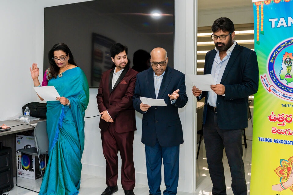 Madhavi Lokireddy Takes Oath As TANTEX 2026 President