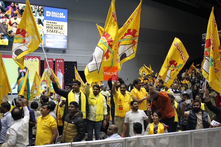 Nara Lokesh Dallas Telugu Diaspora Meeting Dec 2025 Gallery